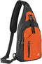 Y&R Direct Lightweight Sling Backpack, 14 Colors, Small Travel Hiking Bag for Women Men