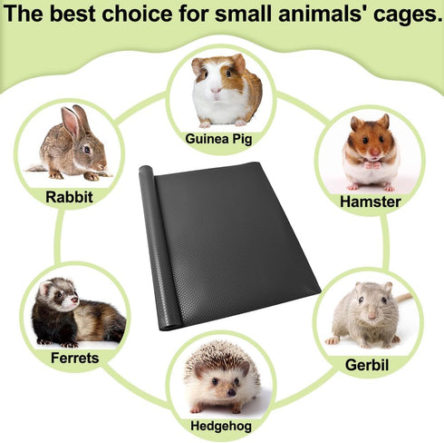 Chinchillas,18"79",1pcs, Washable Guinea Pig Bedding Cage Liner Waterproof Rabbit Bedding, Easily Cut to Suit Cage