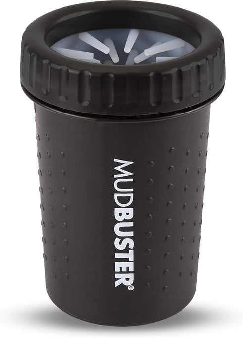 Dexas MudBuster Portable Dog Paw Cleaner, Medium Matte Black Special Edition for Dogs