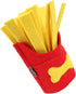 TEHAUX Dog Snuffle Toy - French Fries Shape Interactive Puzzle Toy for Slow Eating and Chewing