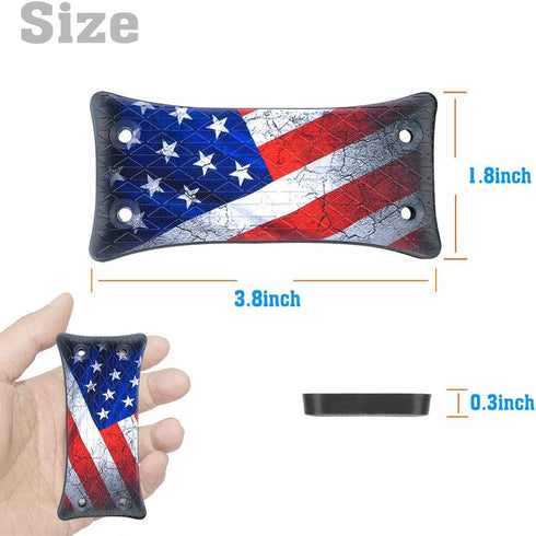 50 Lbs Gun Magnet Mount, Rating,Rubber Coated Gun Holder for Pistol, Handgun, Shotgun, Rifles, Revolvers, Safe