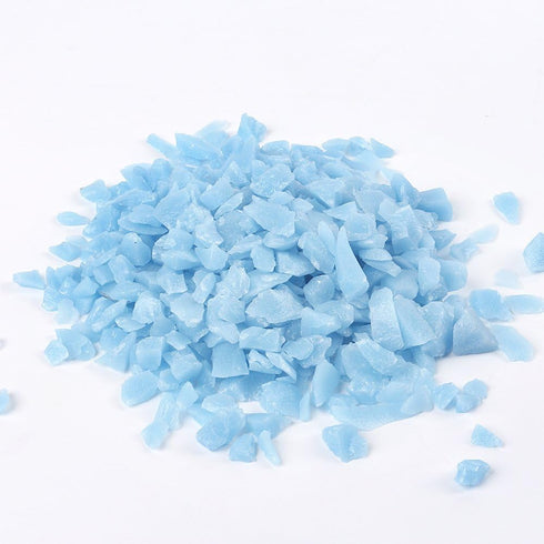 Glow in The Dark Gravel Stones, Decorative Rocks for Fish Tank, Aquarium Garden Planter, 280g/10oz (5-8mm, Blue)