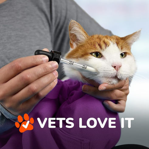 Cozy Comfort Carrier, Small Lavender Cat Carrier, Soft Sling for Grooming, Vet Visits, and Nail Trimming
