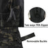 Tactical Mini Molle Hydration Pack, Outdoor Carrier with IFAK Pouch, US Flag, Med Patch, Hydropack for 2L Bladder