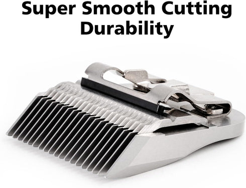 Detachable Pet Clipper Blades, Compatible with Andis, Oster, Wahl A5 Clippers, 1/2'' 13mm Cut Length