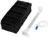 XMHF Undergravel Filter Board for Aquarium Fish Tank, 32pcs Black Air Tube