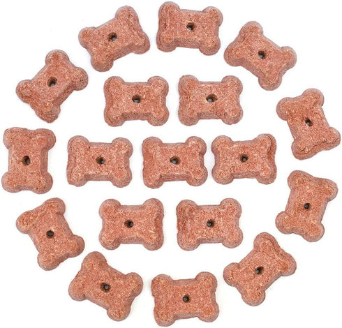 CocoTherapy Red Velvet Coco-Milk Bones - 3 Pack, 6 Ounces Each, USDA Organic