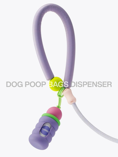 1 105 Dog Poop Bags with Dispenser, Leak Proof and Extra Thick Pet Waste Bags for Walking Dog and Cats Litter, Bag