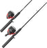 Zebco 202 & 404 Spincast Reels and Fishing Rod Combos - 2-Pack