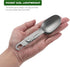 ZING TTI 2 1 Titanium Camping Flatware, in Removable Foldable Tableware, Fork and Spoon, with Storage Box,Camping