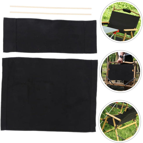 2 Sets Canvas Gaming Chair Covers - for Easy Replacement