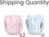 HIHETE 3 6.3" 11" Squirrel Diapers, PCS Washable Strechable Small Pet Cloth Diapers, Highly Absorbent and Leak-Proof