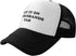 Put It On My Husbands Tab Hat Funny Trucker Hats Adjustable Classic Fishing Cap for Men and Women Black