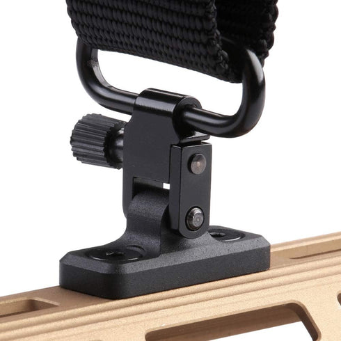 Gun Sling Swivel Sling Mount Stud - Low Profile Aluminum Mount for Mlock or Keymode Rifle Sling