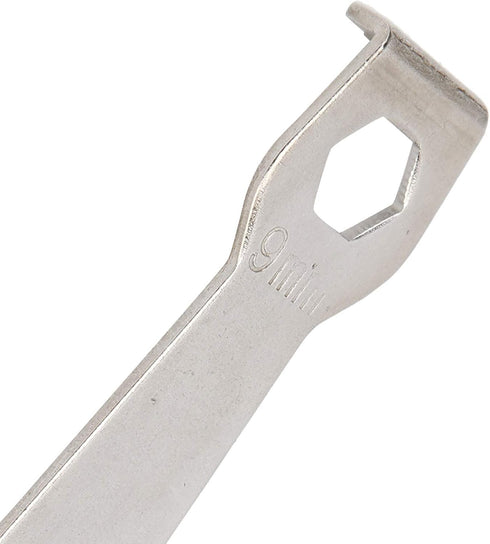 VGEBY Chainring Nut Tool - Bike Crank Removal Wrench, Multifunction Stainless Steel Repair Hardware