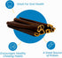 6 Inch Beef Collagen Sticks for Dogs - Rawhide Free Long Lasting Chew Treats for Large Dogs, 25 Count