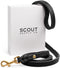 Scout Supply Classic Leather Dog Leash, Strong Heavy Duty Thick Full Grain Leather, Waterproof Brass Hardware