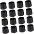 16 Pcs Foosball Table End Caps Plugs for Soccer Table Rods Accessories