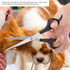 Hair Cutting Scissors, Dog Tooth Shear, Pet Dog Cat Grooming Hair Thinning Scissor Tooth Shear Barber Hairdressing Scissors Set(1#) by ZJchao