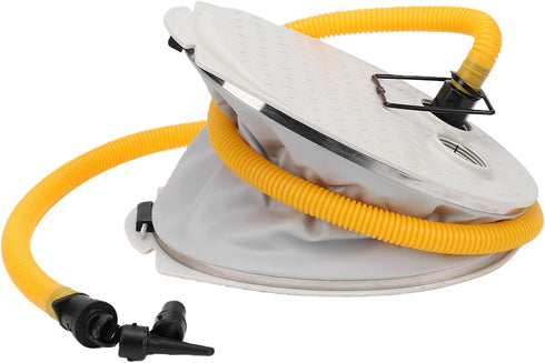 Dpofirs Manual Foot Pump Inflator for Inflatable Boats Kayak Swimming Air Beds
