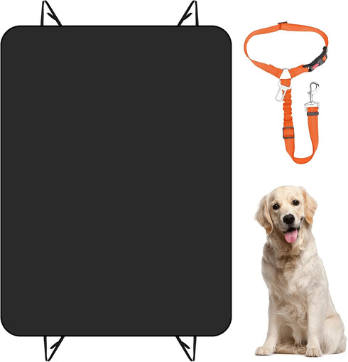 Dog Car Seat Cover for Back Seat - Waterproof and Scratchproof Back Seat Cover for Dogs Nonslip Car Seat Cover for Dogs