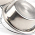 Hanging Water Bowl for Dog Cage - 13cm Stainless Steel Dog Bowl with Hook for Dogs and Cats, Size M