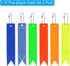 PATIKIL 12 Pack Reflector Tag Pendant: Reflective Safety Keychain Gear for Backpack, Cycling, Running, Wheelchairs