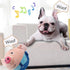 Active Moving Pet Plush Toy - Interactive Talking Moving Dog Ball, Washable Cartoon Pig Plush Sound Toy for Dogs and