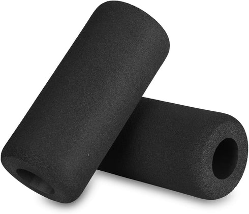 Sponge Foam Foot Pad Roller Pair, Replacement for Gym Exercise Equipment, Suitable for 2-inch Rod