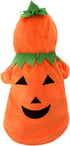Mogoko Dog Cat Halloween Pumpkin Costume, Pet Cosplay Costumes, Puppy Warm Fleece Hoodie, Autumn Winter Clothes (L Size)