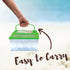 12.5 inches Needzo Hermit Crab Tank with Carrier Handles, Plastic Terrariums for Reptiles, Crabs, Lizards, and More