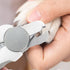 Pet Nail Clipper - Grooming Tool for Dogs and Cats - Safety Guard and Razor Sharp Blade - Bonus Nail File (Gray)