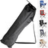 MEETOOT 2PCS 32x9.5inch Black Long Drawstring Oxford Polyester Organiser Bag Camping Chair Replacement Travel Tent