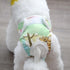 lamphle Breathable Dog Menstrual Pants Pet Menstrual Pants Cartoon Print Belly Style Soft Breathable Dog Diapers Pet