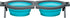 Travel Double Diner Dog Bowl, Loving Pets 73807991, Blue Sm