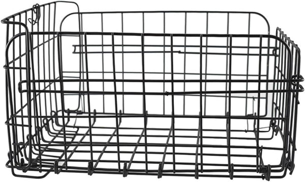 Universal Foldable Rear Shelf Bike Basket Thickened Steel Cycling Cargo Basket for