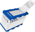 HERAON Foldable Bird Cage Carriers for Racing Pigeons Baby Parrots Outdoor Exercise