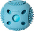 Durable Squeaky Dog Balls for Small Dogs and Puppies, Rubber Balls for Moderate Chewers, Blue