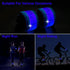 LED Safety Wristband Lights, 2 Pack Rechargeable Light Up Arm Ankle Band, High Visibility for Night Cycling