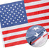 U.S. 50 Star Sewn Boat Flag, 16 x 24 inch Yacht Boat Ensign Nautical US American Flag with Sewn Stripes