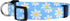 Native Pup Flower Dog Collar, Adjustable Small Medium Large, Cute Designer Puppy Accessories, Pink Floral Blue Daisy