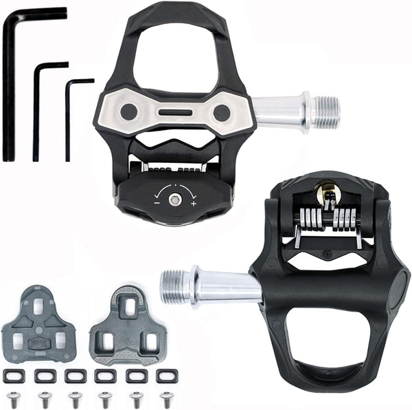 ZERAY Carbon Road Bike Pedals, Clipless Pedals Compatible with Look Keo for Road Cycling