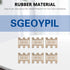 SGEOYPIL Rubber Attachment Clips for Pet Location Trackers Compatible with Tracti XL GPS Tracker & Health Monitoring