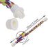 Bird Rope Perch Parakeet Toys, Spiral Bird Toy for Cockatiels, 43" & 13.7" Bird Bungee Rope Perches