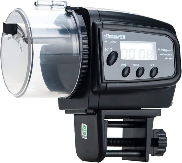 Lychee Aquarium Fish Feeder, Automatic Fish Food Dispenser with Timer for Vacation (AF-2009)