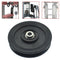 Universal Nylon Gym Cable Pulley Wheel, 4.5 in/115MM Rotation 360 Degree Traction Bearing Pulley Wheel for Cable