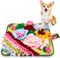 Snuffle Mat for Dogs, Pet Slow Feeding Mat, Interactive Puzzle Toys for Small, Medium, Large Dogs, Encourages Foraging
