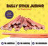 Woofley's 12 Inch Bully Sticks for Small Dogs - (15 Count) - Safe and Easily Digestible Dog Chews