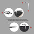 Skateboard Hardware 8PCS Bolts Set and All-in-One Portable Skate Tools with L-Type Phillips Head Wrench
