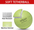 Portable Tetherball-Glow in The Dark Replacement Tether Ball with Carabiner, Ball Pump with Needle for Kids and Adults